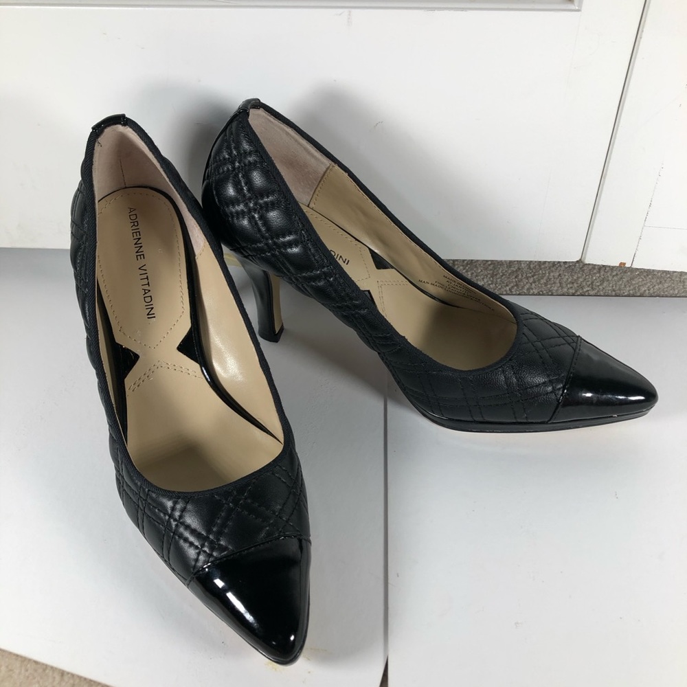 Adrienne Vittadini Jantine Quilted High Heel Pumps - Picture 10 of 11